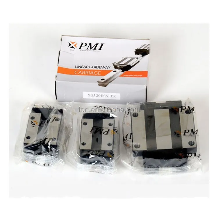 PMI linear guide block bearings cnc guia linear