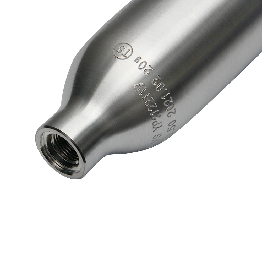Factory direct 0.5L seamless aluminium high pressure cylinder co2 cylinder