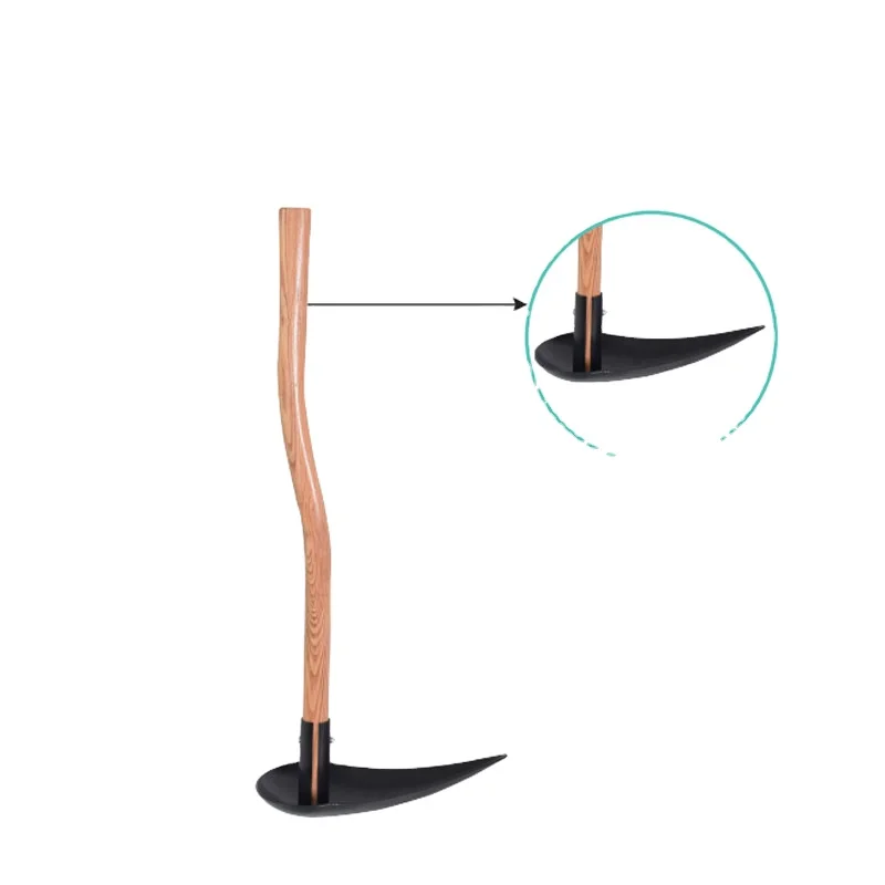 hoe High quality steel  picks Outdoor garden farm tools Steel hard miscellaneous wood handle