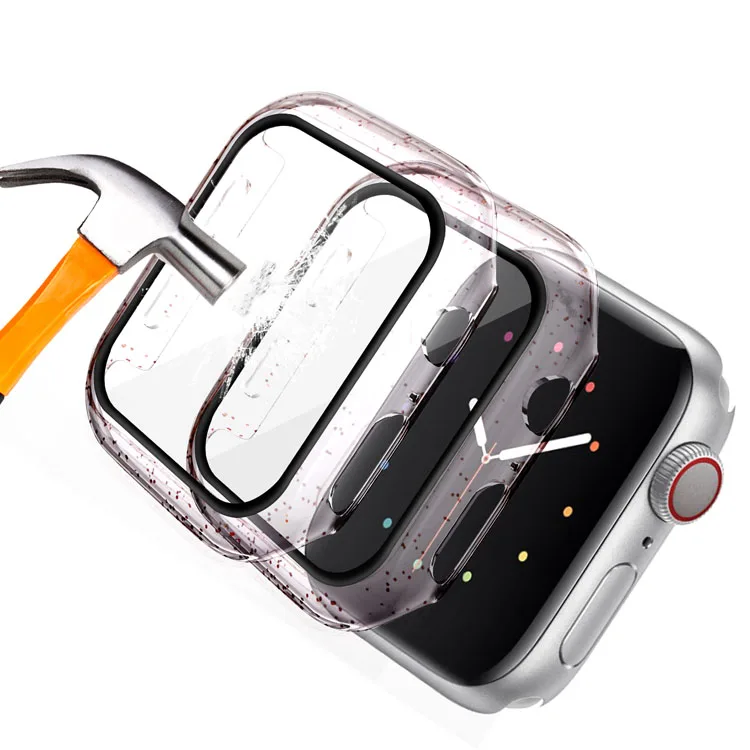 Coolyep Блестящий Защитный чехол для iWatch серии 6 Apple 40 мм 42 44