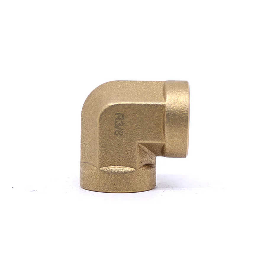 Brass fitting no lead NPT 1/2 1/8 1/4 3/8 elbow 90 degree brass gas thread brass swivel nipple pipe fitting