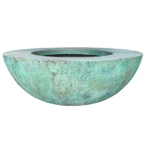 Eco-Friendly Corner Plan Decor Square Shape Fiberglass Planter Garden Pots Set 6 Pcs Flower Pot Decor Living Room