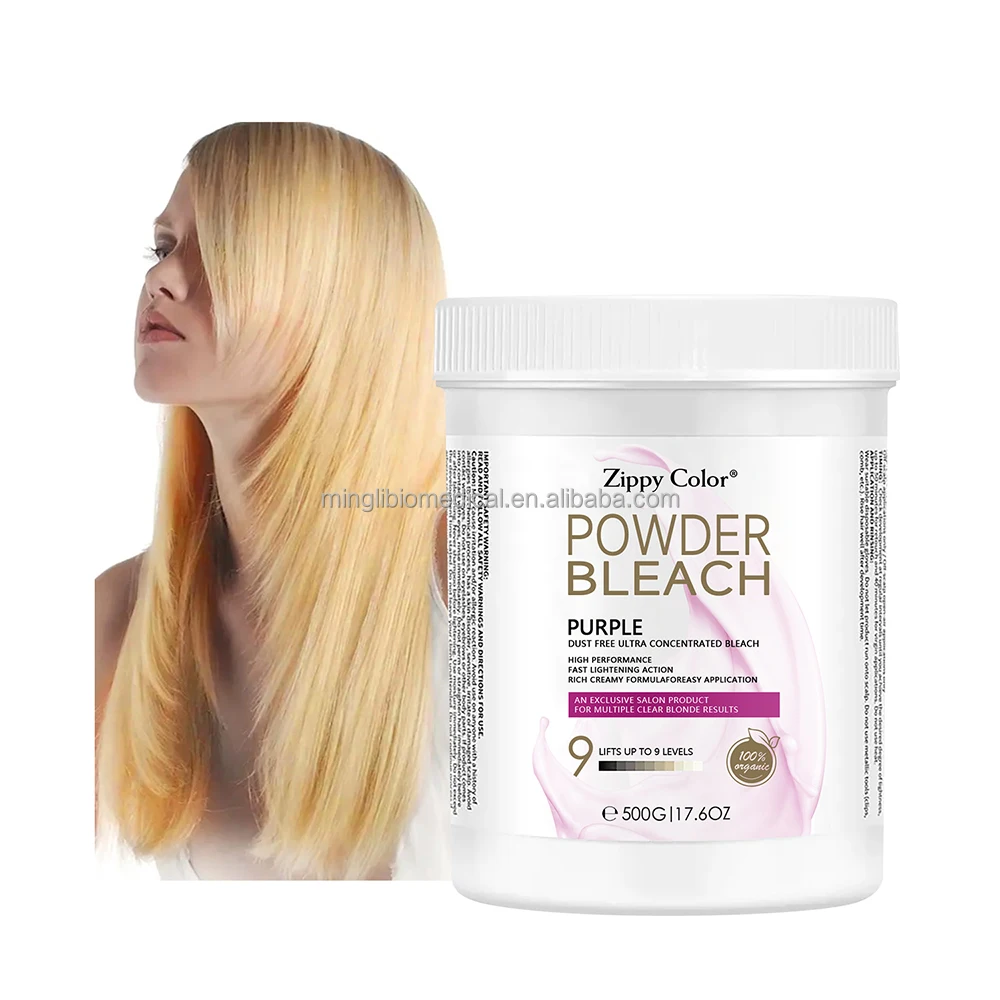Professional Hair Bleach Powder Orange Vivid Color Professional Hair Bleaching Powder Lightening  Black Hair Bleach