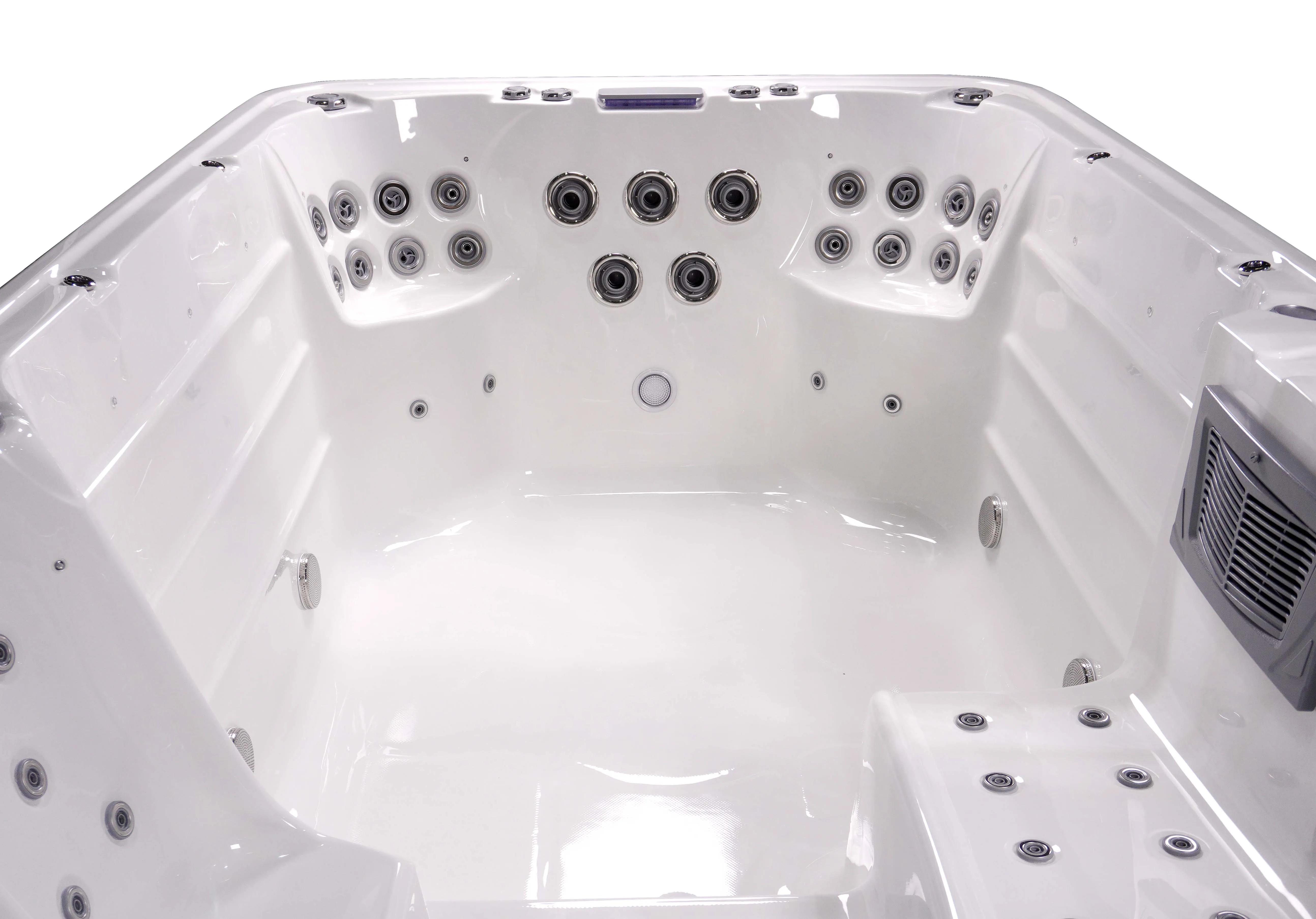 8 person  Rectangle acrylic balboa swim spa endless pool swim spa perfect pool spa from Chinese direct manufacturer