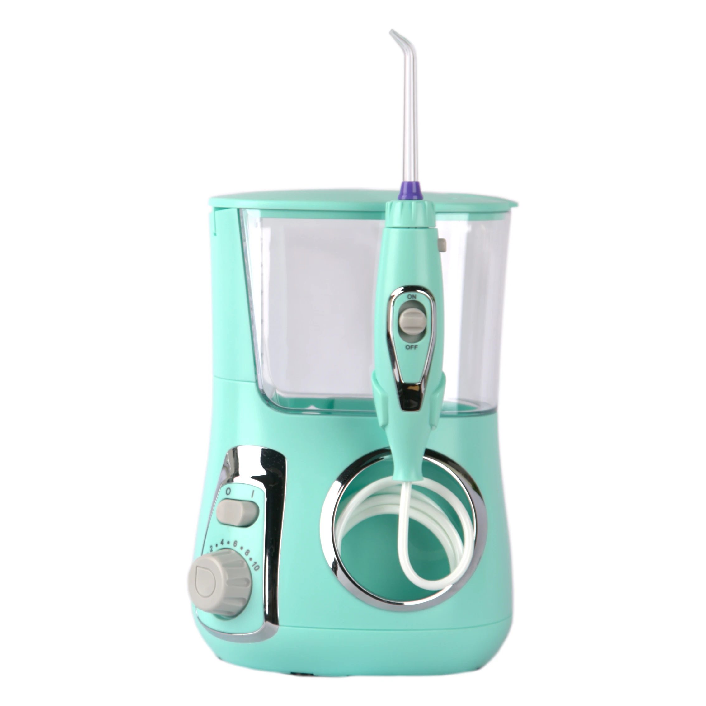 Oral Dental Irrigator Desktop Household Dental Pulse Electric Oral Care Irrigator 800ml Desktop Family Water Pick Flosser