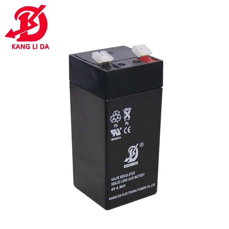 4v 5.5ah maintenance free type valve regulated lead acid battery 4v 4.5ah