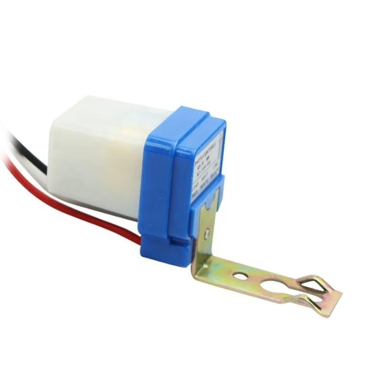 AS-10 10A Photoswitch Sensor Switch Auto On Off Photocell Street Light Control AC/DC 12V 24V 220V