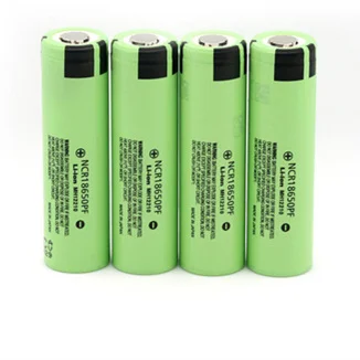 Japan lithium ion 18650 Rechargeable battery  NCR18650PF 3.6v 2900mah 10A lithium li-ion cell for ebike