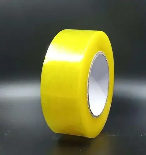 Single-Sided Transparent BOPP Sealing Tape Clear Waterproof Packing Tape with Pressure Sensitive Adhesive