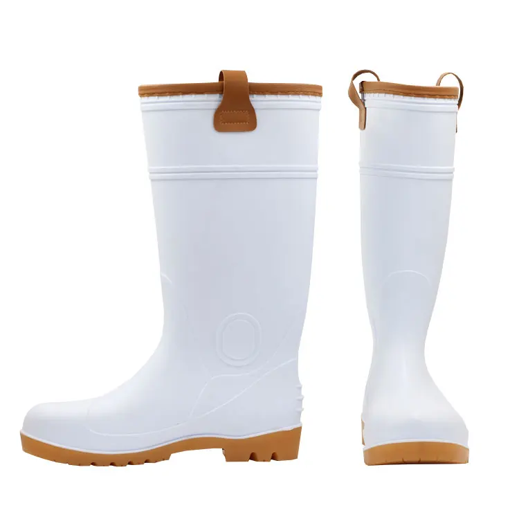 hot sale fashion cheap price brand industrial safety shoes pvc gumboots men steel toe china safety shoes