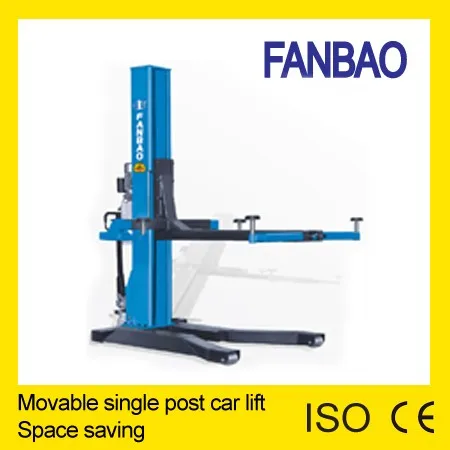 Mid-rise scissor lift with electric lock release