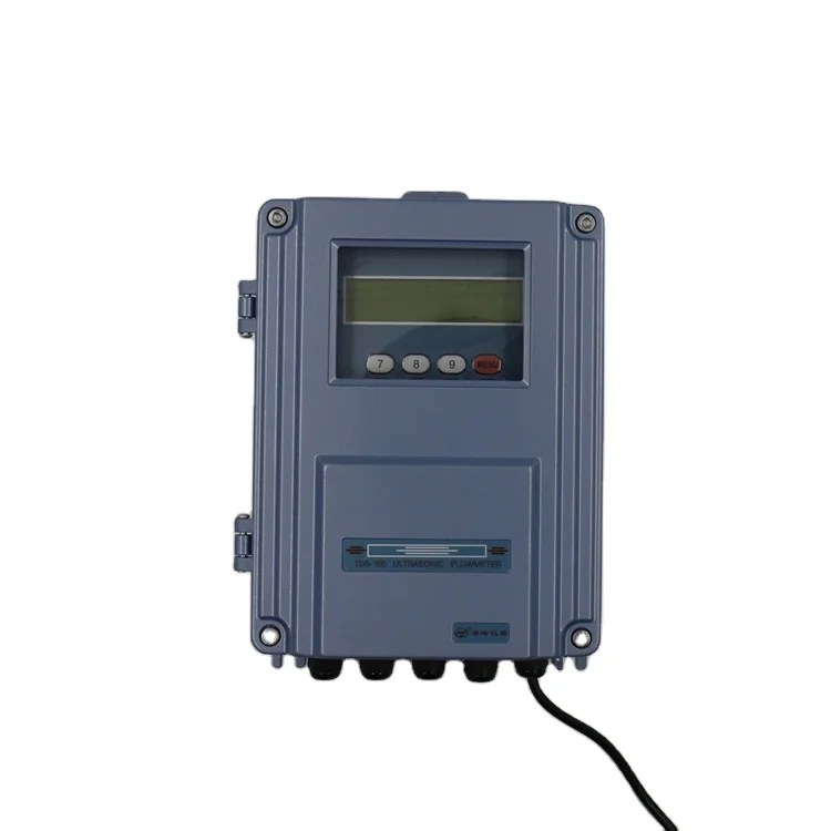 high quality clamp on water ultrasonic flow meter portable ultrasonic flowmeter Water flow meter