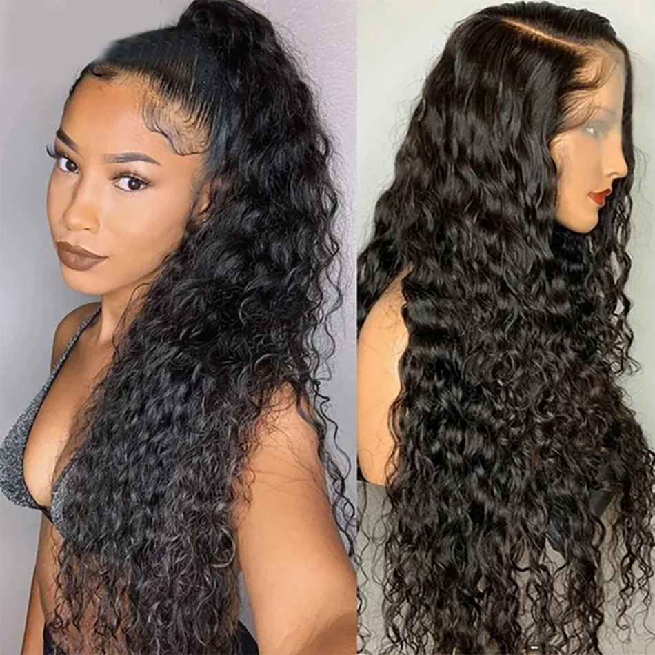 150% 180% density hd full lace human hair wigs full lace front wig hot sale lace frontal brazilian wigs for black woman