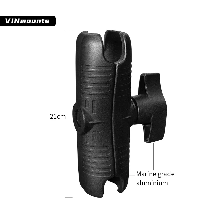 21cm swivel Monitor Mount D size 2.25' Ball head connect Bracket with 51*76mm