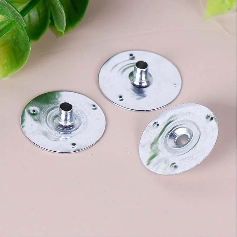 Candle Factory Manufacture Wick Holder/Tab for Candle Making Wick Sustainer Smokeless Made of Soy Wax Cotton Metal 100 Pcs/Bag