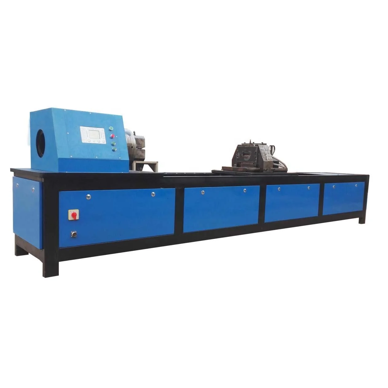 Automatic Pipe Twisting Machine Rotary Swaging Wrought Iron Machinery