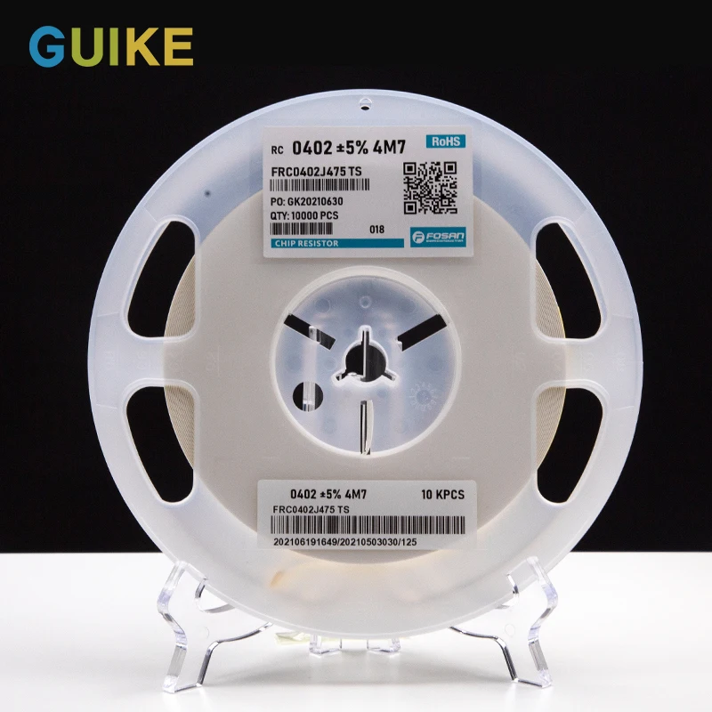 0402 +-5% 4M7 FOSAN Matrix Force Sensing All Size Resistance Smd Resistors Electronic Components 10 Ohm Resister Chip Resistor