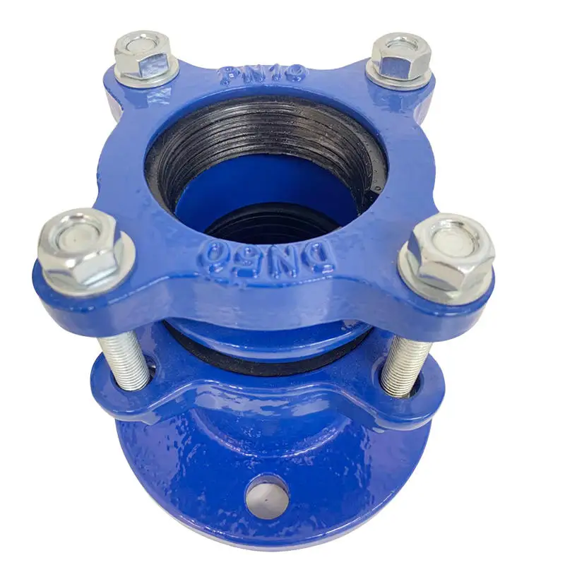 Universal Joint Multi-purpose Pipe Fittings Support Customized Unlimited Pipes Hexagon Spray Paint Flange Adaptors 3 Years