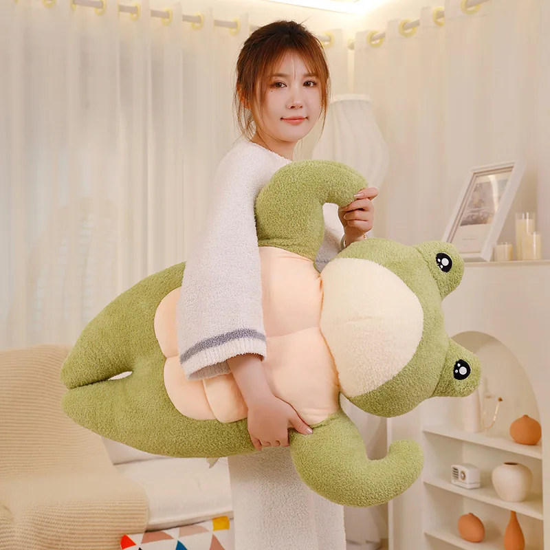 Funny doll Muscle frog plush toy Green creative little action Boy Girl sand pillow home gift