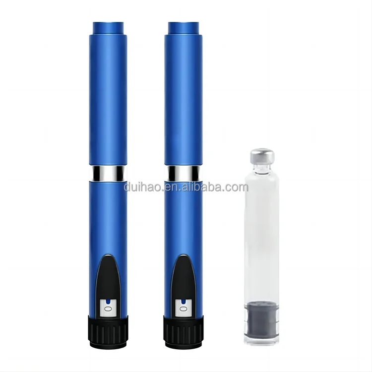 1.5ml 1.8ml 3ml Transparent Medical Empty Disposable Glass Cartridge Multi Use