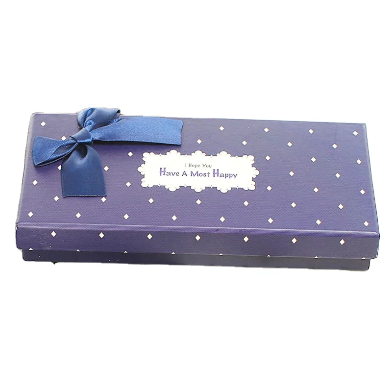 Custom popular bow-tie gift box jewelry box bracelet gift box printing custom logo