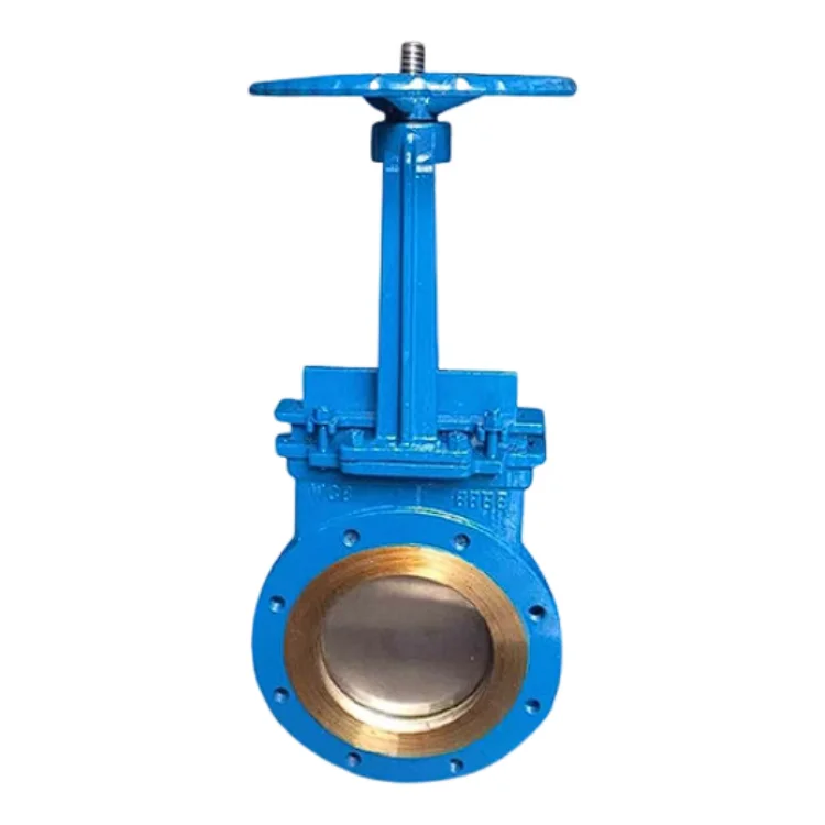 CQATMT Manual Slurry Knife Gate Valve Knife Water Gate Valve High Performance Knife Gate Valve