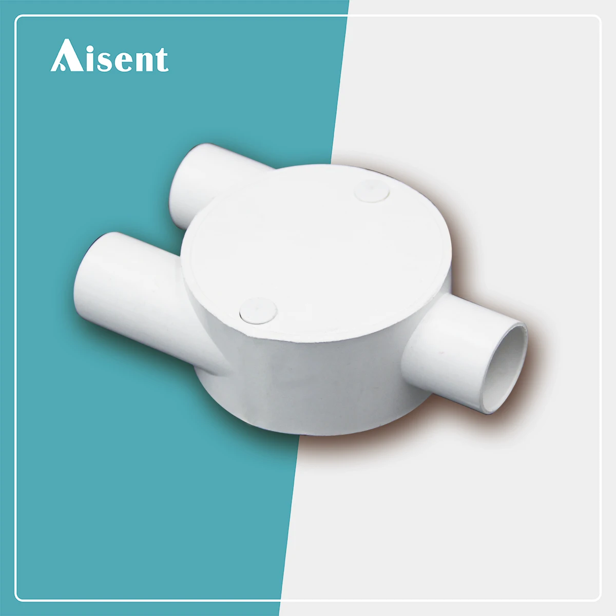 The Electrical Conduit Fitting PVC Junction Boxes one to two way box
