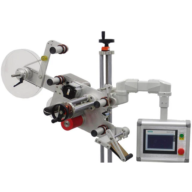 Professional supply plastic bag carton plane paging and labeling machine
