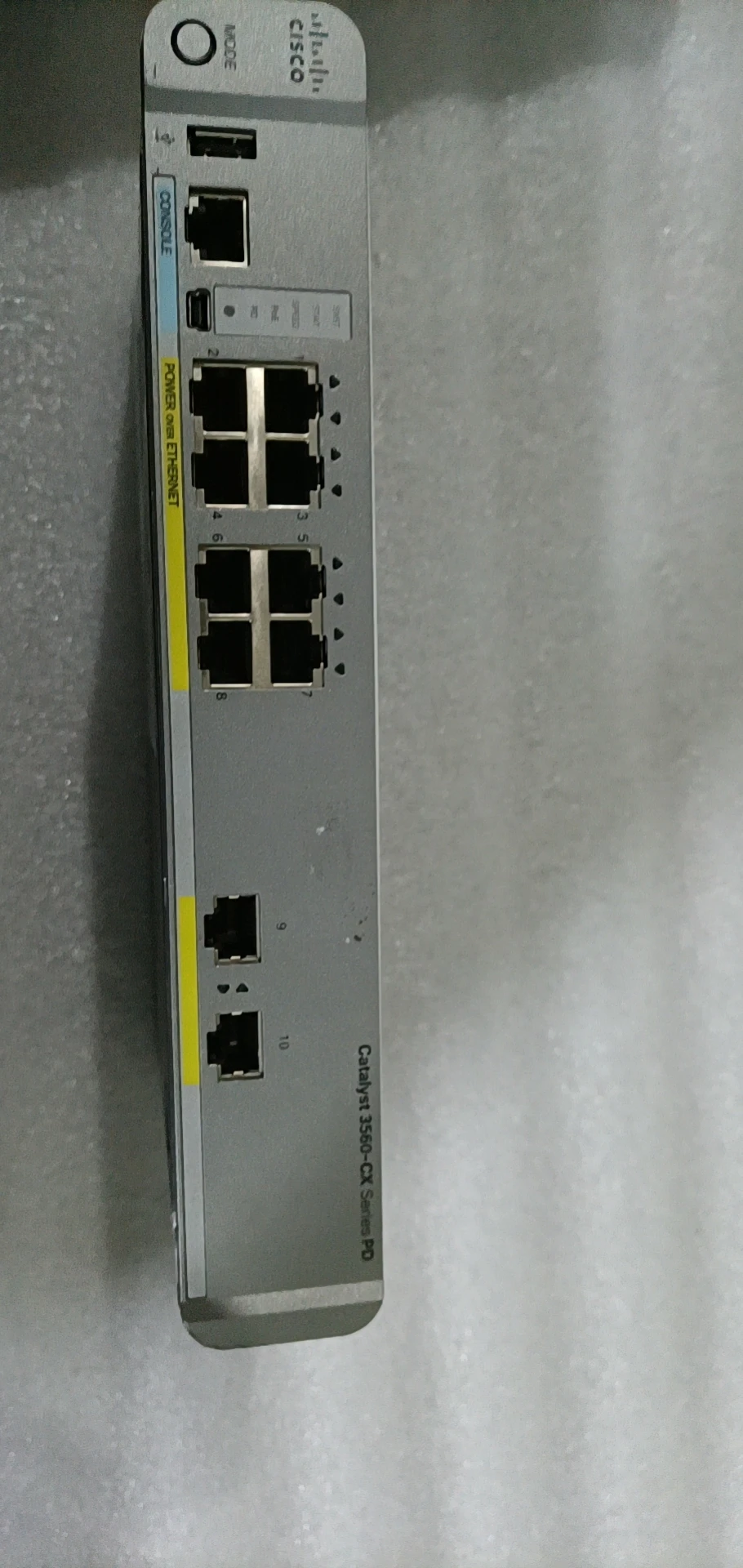 WS-C3560CX-8PT-S Gigabit Ethernet (GbE) коммутаторов