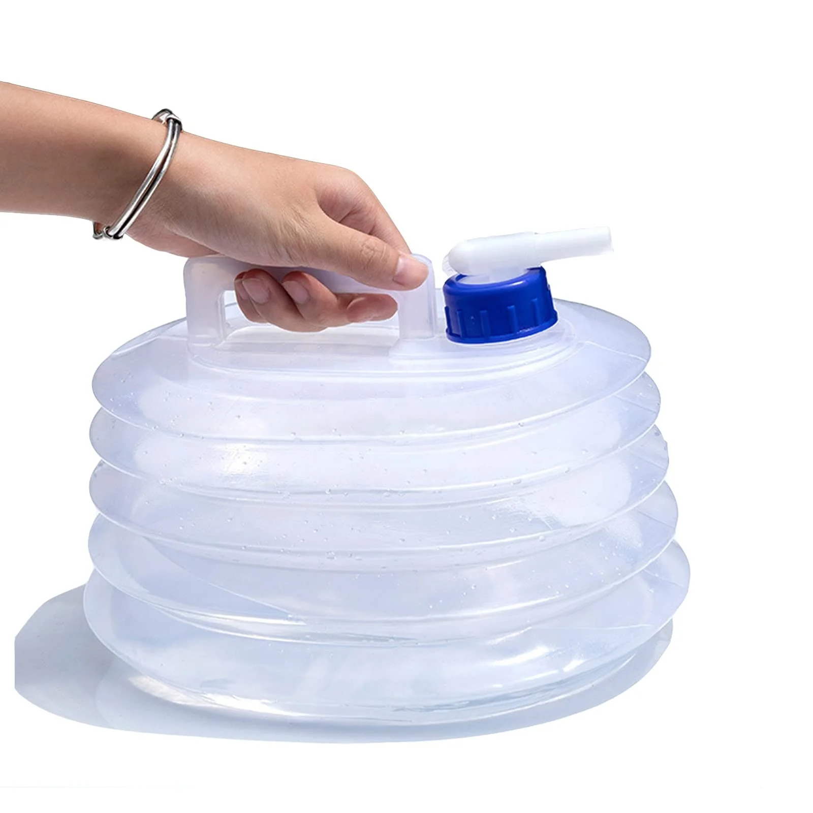 Storage Container Collapsible Water Bucket 10l Plastic Reusable Foldable Leak Proof Portable Travel Accept Custom Size Yes Fold