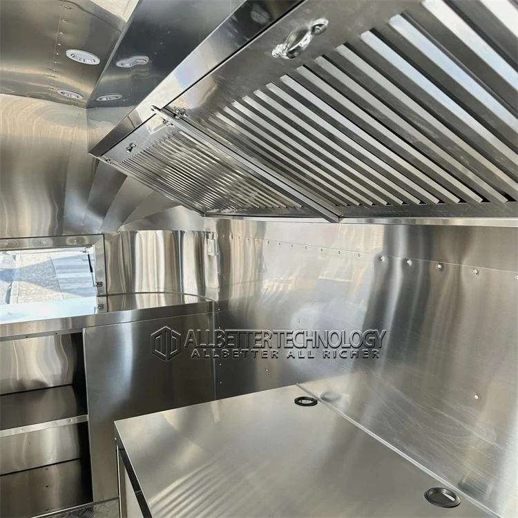Fast Food Carts Ice Cream Truck Camper Van Restaurant Car Big HY Food Van Hot Dog Stand Electric Food Truck With Full Kitchen