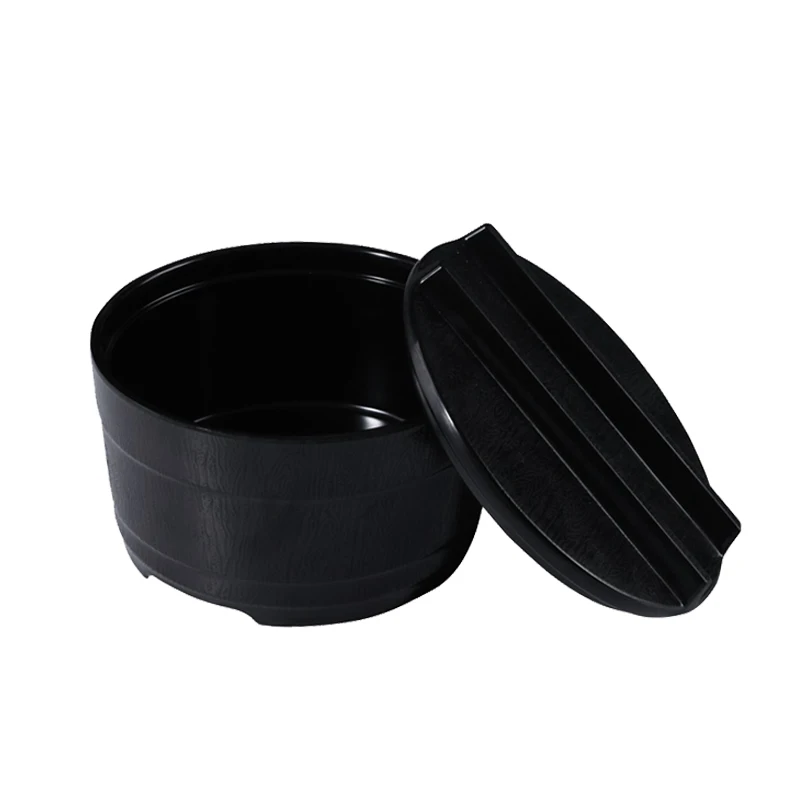 Japanese Ramen Bowl Set Soup Noodle Rice Bowl Sets Melamine ramen bowl with lid