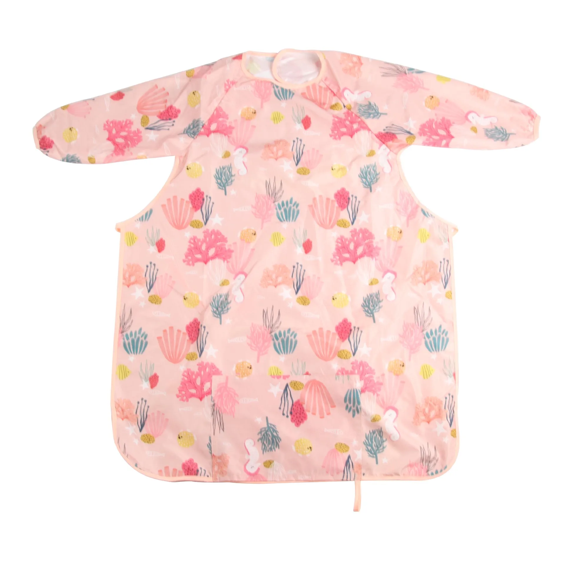 Hot Sale Pocket Waterproof Baby Bibs Baby Apron Bib Long Sleeve Bib