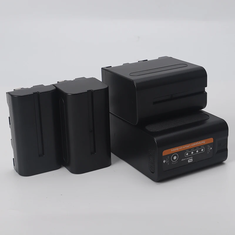 Digital lithium ion Replacement Camcorder Camera Battery  NP F750/F770/F730 Camcorder  Lithium Li-ion Battery rechargeable pack