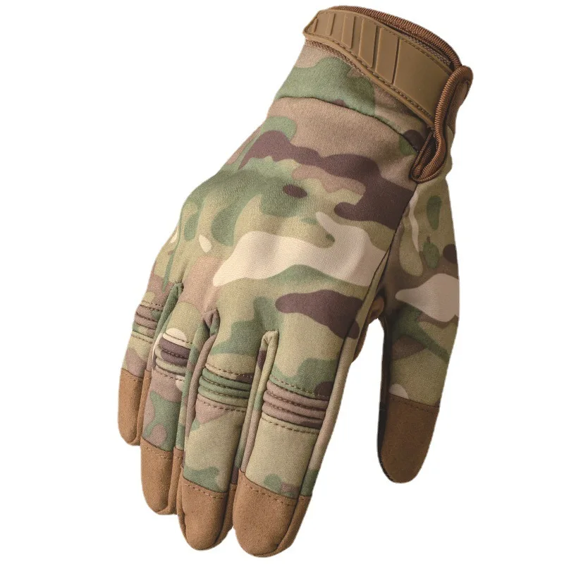S M L XL Waterproof Touchscreen Outdoor CS Combat Hunting Tactical Full Finger Gloves