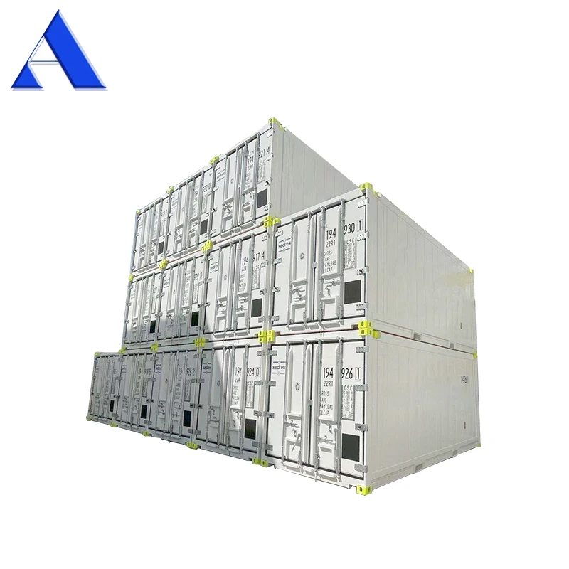 DNV 2.7-1 Standard 20ft Offshore Reefer Container 20 Foot Dual Temperature Freezer and Chiller with 2 Rooms