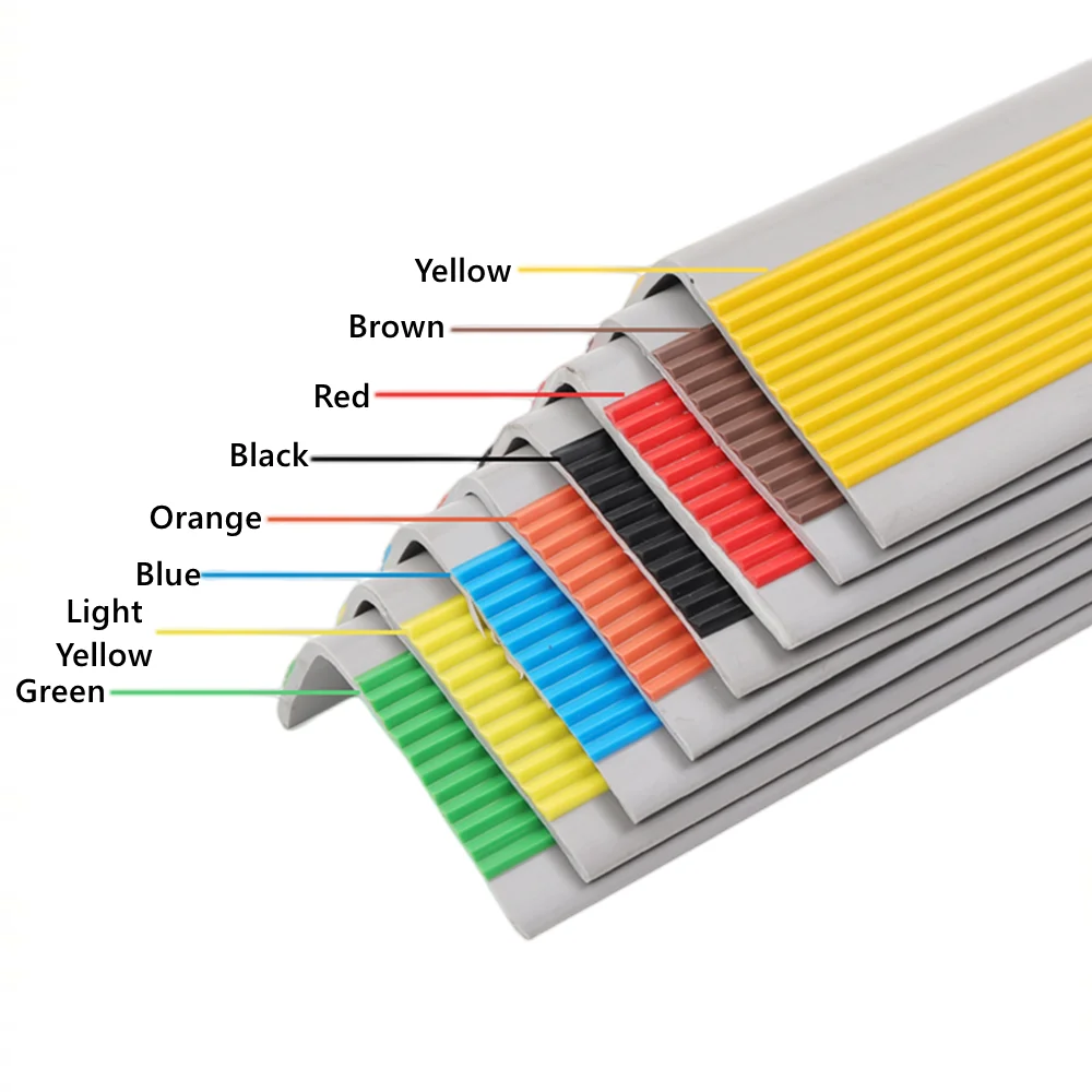 Водонепроницаемые и огнестойкие Резиновые накладки для лестницы, нескользящие накладки на края лестницы