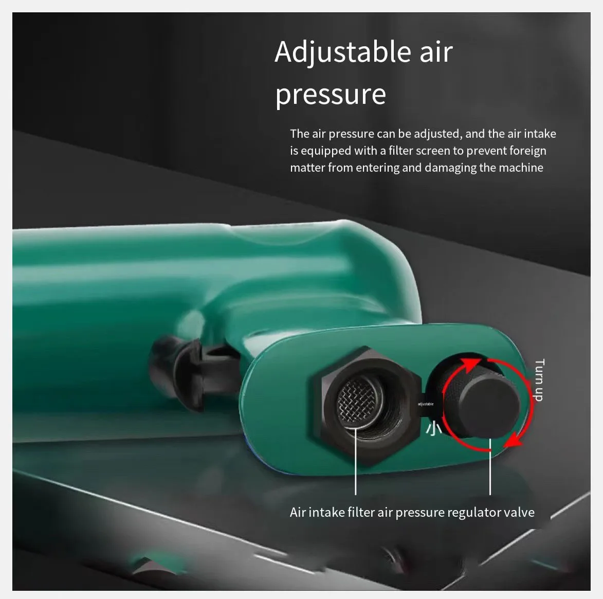 Impact Air Hammer Small Wind Pick Wind Shovel Rust Removal Tools Pneumatic Shovel Knife