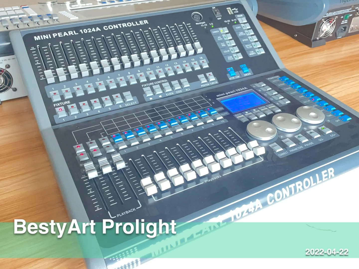 Professional Mini Pearl 1024A Light DMX Controller Console with MIDI