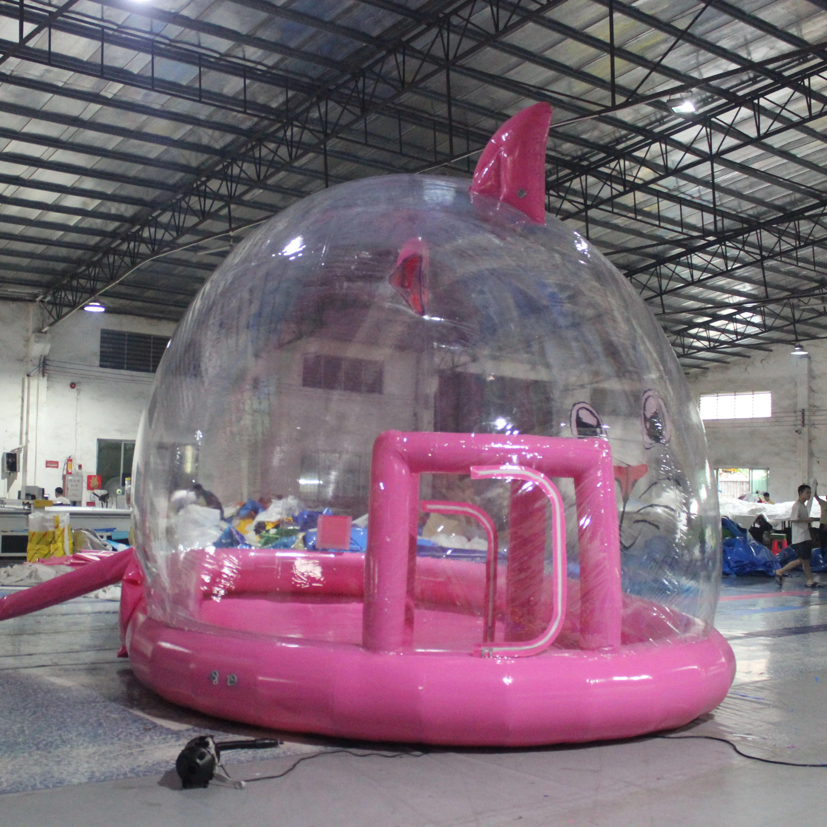 Big bubble tent inflatable Factory Inflatable Transparent Bubble Tent House Cat shape Dome Outdoor Camping Bubble For Wholesale
