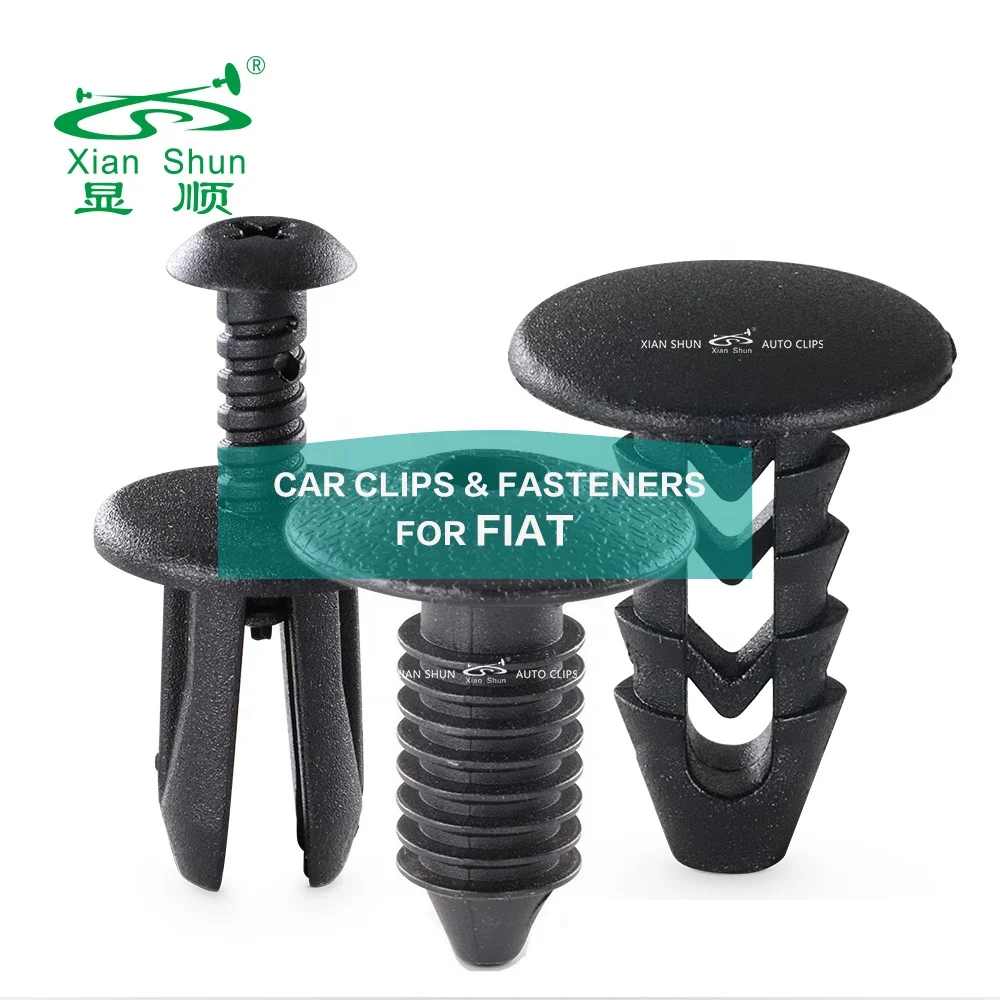 Car Clips For FIAT Models Fit Body Trim Clip Door Panel Trim Fasteners Auto Body Clip