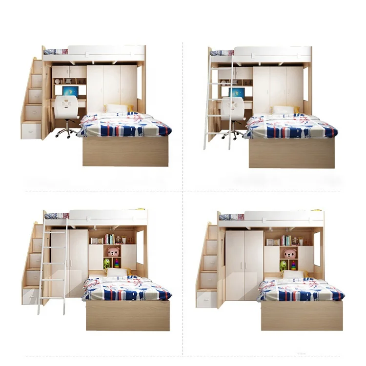 Wholesale China Furniture Children Double Bedroom Sets