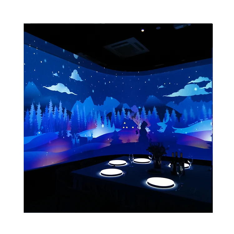 Best Price Indoor Playground Interactive Slide Projection Interactive Projection Immersion Restaurant