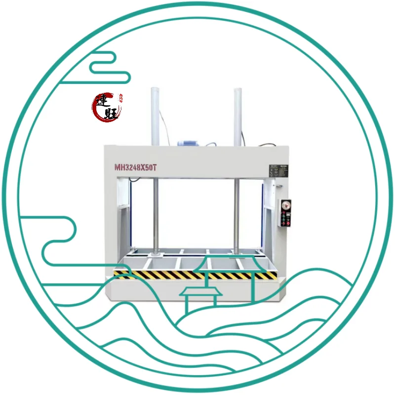 50t Laminating Cold Press Hydraulic Machine for wood door/ cold press machine press solid wood door Factory direct sales