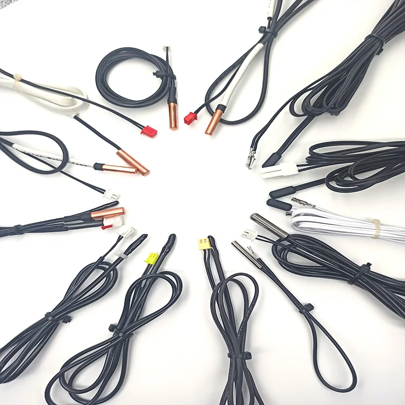 
Custom Ntc 5k 10k 20k Thermistor Temperature Sensor For External Air Conditioner 
