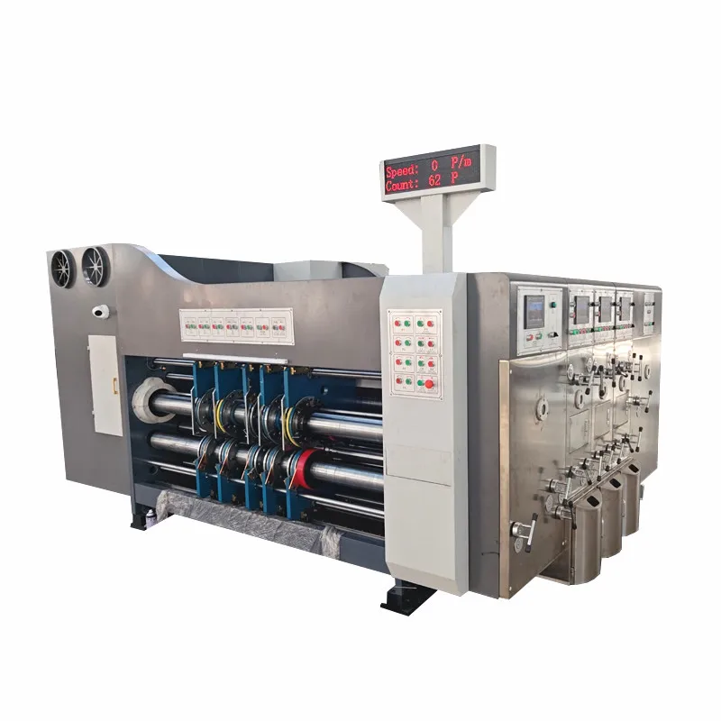 Flexo Printing and Carton Slotter Machine Automatic Box Production Line Corrugated Printer