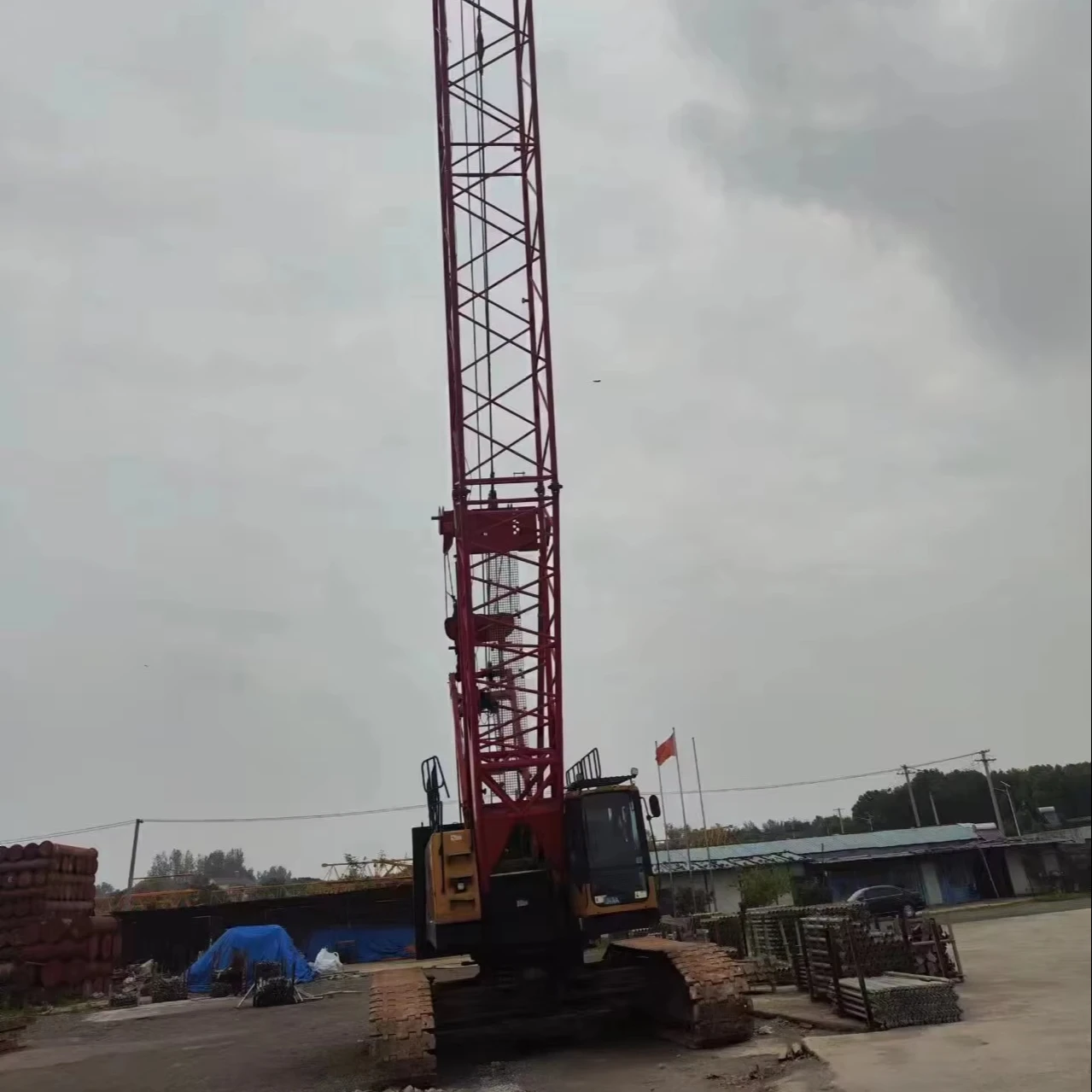 used SANY SCC750A 75 tons crawler crane used SCC750E SCC550E SCC750A SCC1000C SCC1500C crawler crane hot sale
