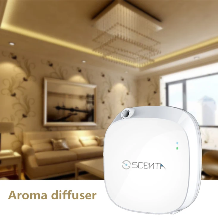 SCENTA b2b электрическая воздушная комната аромадиффузор машина OEM Bluetooth Батарея работает небулайзер