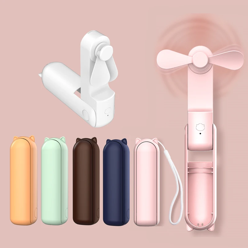 Shopify Sourcing Agent 2024 Portable Handheld Mini Rechargeable Lightweight High-Performance Handheld Small Fan