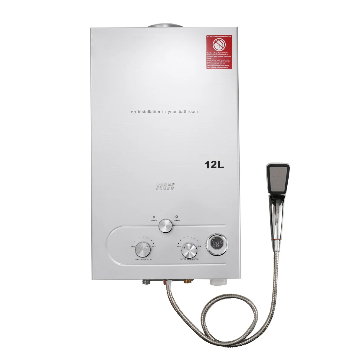 12L 24kW 3.2GPM LPG гейзер жидкий пропан бытовой газовый безтопливный водонагреватель